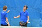 Men's Tennis vs Stonehill  Wheaton College Men's Tennis vs Stonehill College. - Photo by: KEITH NORDSTROM : Wheaton, Tennis